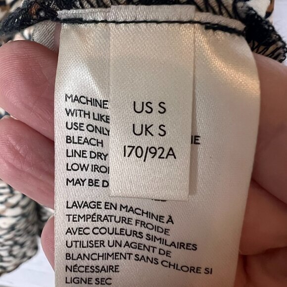 Free People Dress Womens Size S/P French Quarter Wrap Leopard Cheetah Mini Wrap - Picture 12 of 16